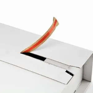 CP 037.02 Etuis d'expédition universels blanc, double épaisseur, remplissage central et double fermeture250x190x -75