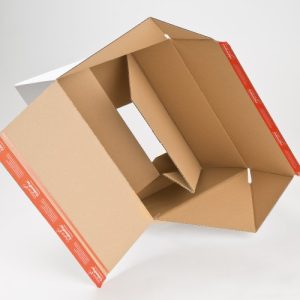 CP 155.255 Carton à fond automatique PREMIUM, et double fermeture autocollante184x149x127