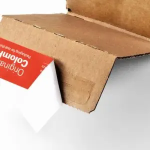 CP072.06 boite d'expédition pour plans avec double fermeture adhésive 860x108x108