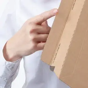 CP 070.04 boite d'expédition ou d'archivage trapézoidal 610x105/55x75