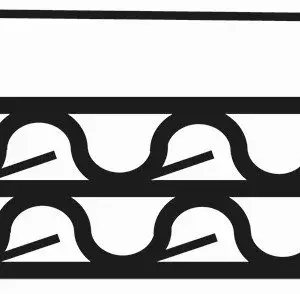 CP 070.04 boite d'expédition ou d'archivage trapézoidal 610x105/55x75