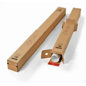 Boîte d'expédition trapézoïdale & téléscopique 604*115*115