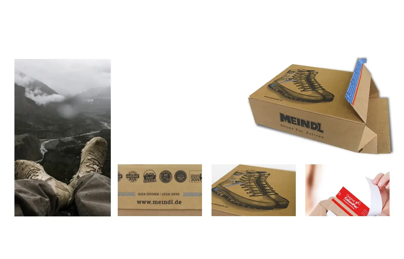 Emballage e-commerce pour une marque traditionnelle d’outdoor