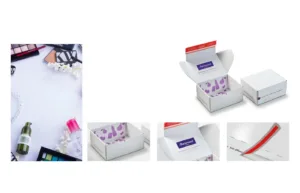 Emballage e-commerce imprimé en offset et flexographie