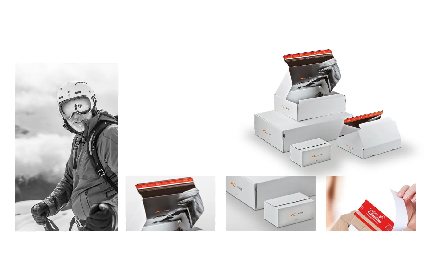 Emballage e-commerce pour marques outdoor premium
